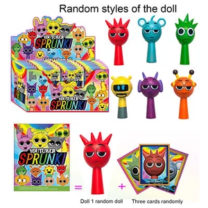 Sprunki Game Action Figure Mystery Box PVC Sprunki Action Figure With Cards - Picture 1 of 12