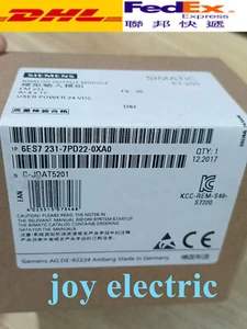 New 6ES7231-7PD22-0XA0 1PCS SIEMENS Analog Input Module 6ES7231-7PD22-0XA0 - Picture 1 of 2