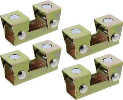 4x Large Adjustable V Type Magnetic Welding Clamps Strong Fixture Holder Upgrade - Image 1 of 4