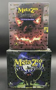 MetaZoo Nightfall Booster Box e libro degli incantesimi 1a prima edizione nuovo sigillato in fabbrica - Foto 1 di 1