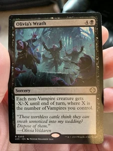 MTG - Olivia's Wrath - Lost Caverns of Ixalan Commander - Foto 1 di 1