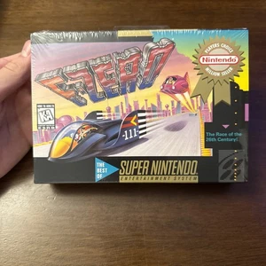 Brand New - F-ZERO (Super Nintendo SNES) Factory Sealed - Bild 1 von 6