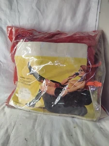 Vintage aufblasbarer Stuhl Blow Up Vinyl rot - Bild 1 von 4