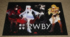 SDCC 2025 EXCLUSIVE VIZ MEDIA RWBY POSTER - Picture 1 of 1