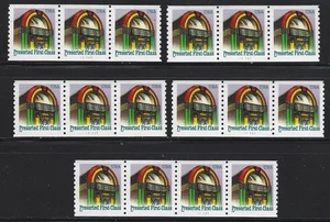 2911 PNC #11111 Mint, 5 strips of 3 - Picture 1 of 1