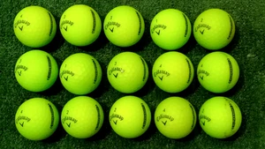 15 Callaway Supersoft Matte Green Golfbälle - AAAA / ohne Logos - Bild 1 von 1