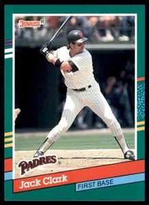1991 Donruss #618 Jack Clark - Picture 1 of 2