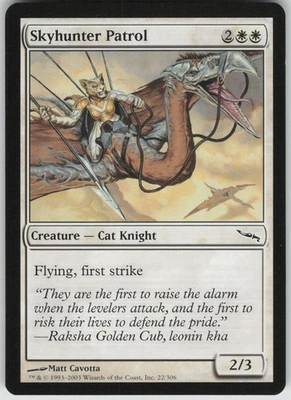 Skyhunter Patrol C Mirrodin 22 NM - Image 1 of 2