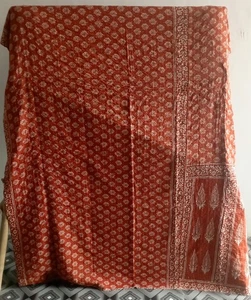 Vintage Kantha Blanket Bedspread Indian Quilt Handmade Throw Ralli Gudari Cotton - Picture 1 of 2