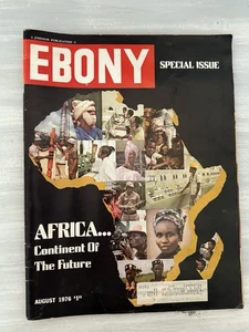 Ebony Magazine August 1976 Special Africa Issue Continent Of The Future - Picture 1 of 4