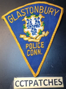 GLASTONBURY, CONNECTICUT POLICE SHOULDER PATCH CT - Picture 1 of 2