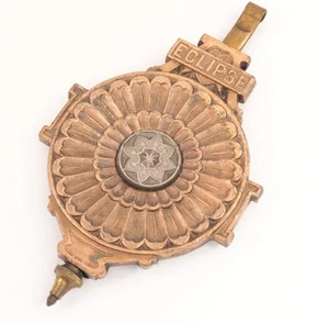 Seth Thomas Eclipse Clock Pendulum Bob with Rod and Nut 5.1 oz. - XC126 - Picture 1 of 2