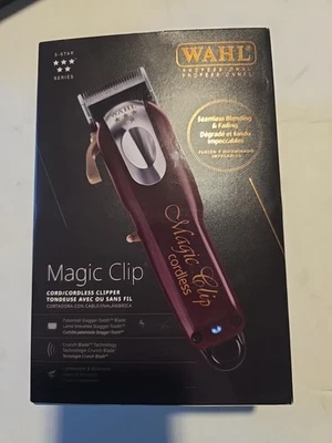 Cortador de cabo/sem fio Wahl 8148 série 5 estrelas clipe mágico  - Imagem 1 de 4