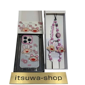 Estuche Transparente CASETiFY x Takashi Murakami Compatible con MagSafe + Correa JAPÓN NUEVO - Imagen 1 de 7