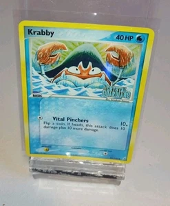 Krabby 54/100 NM EX Crystal Guardians Reverse Holo Pokemon TCG - Bild 1 von 2
