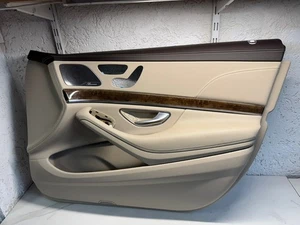 Türverkleidung Vorne Rechts Beige Mercedes S-Klasse W222 Orig. - Picture 1 of 5