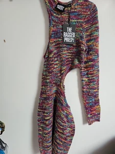 The Ragged Priest Dress Vicious Cut Out Knitted Chain Detail Size 12 - Picture 1 of 6