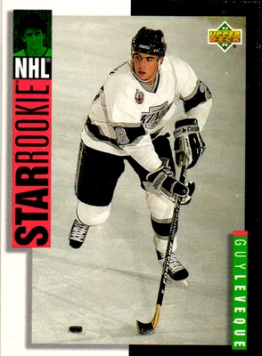 Guy Leveque Los Angeles Kings 93-94 Upper Deck Star Rookie NHL #246 - Image 1 of 2