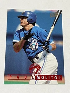 1995 Ultra Baseball #122 - Paul Molitor - Toronto Blue Jays - Picture 1 of 2