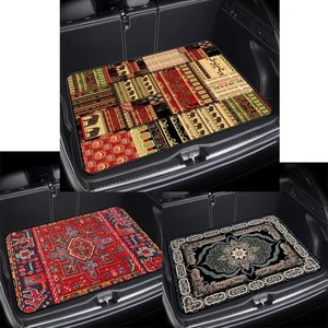 Accesorios de coche alfombrilla maletero trasero forros de carga cojín a prueba de polvo resistente al desgaste - Imagen 1 de 7
