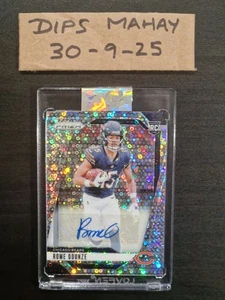 2024 Panini Prizm Rome Odunze * Disco * Rookie RC Auto No Huddle Chicago Bears - Bild 1 von 2