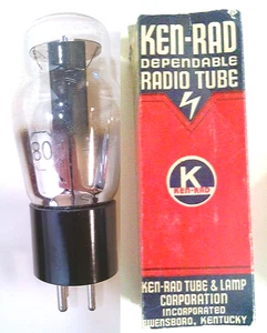 ✅ Ken-Rad~80~Tubo de vacío~Probado~IOB - Imagen 1 de 11