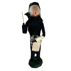 Vintage 1983 Byers’ Choice Caroler Ebenezer Scrooge Dickens Christmas Signed 13” - Picture 1 of 8