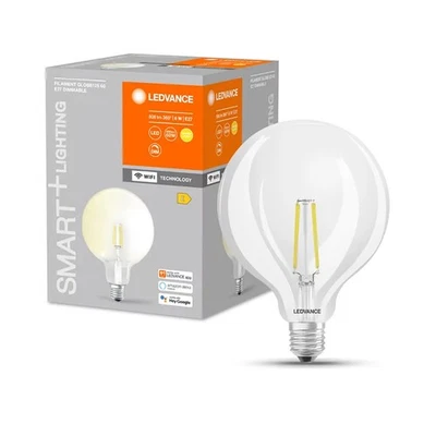LED Smart+ Filament Globe G125 6W = 60W E27 klar 806lm warmweiß Dimmbar WiFi - Bild 1 von 4