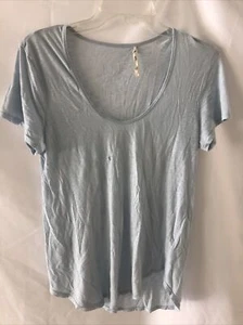 Graham & Spencer Damen T-Shirt Hellblau Kurzarm S - Bild 1 von 6