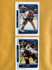 1999-00 Upper Deck MVP Silver Script hockey cards u-pick your cards