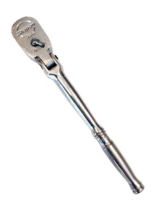 Snap On Tools 3/8” Drive Compact Body Flex Head Ratchet TF72 Converted To FCF72 - Picture 1 of 10