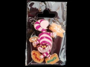 Disney DLP - Cheshire - Bonne Année Happy New Year #079/700 Pin #142371 - Bild 1 von 2
