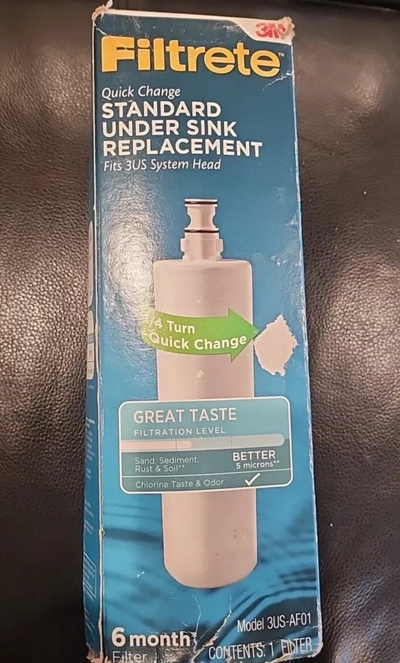 Filtrete Standard Under Sink Water Replacement Filter 3US-AF01 System - Image 1 of 1