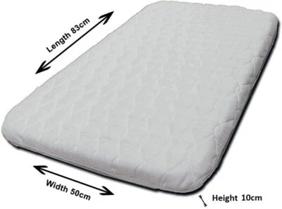 Chicco Next 2 Me Dream Bedside Replacement Mattress Sleeper Crib Cot 83x50x10cm - Image 1 of 4