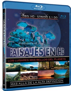 PAISAJES EN HD Los lugares mas bellos del planeta (Usado) BLU-RAY - L-47 - Imagen 1 de 2