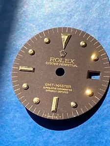 Rolex GMT Master 1675, Zifferblatt, Marone - Dunkelbraun!! ( matt !! ) N-P-U !! - Bild 1 von 13