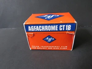 FROZEN Sealed AGFACHROME CT 18 Color Transparency 35mm Film 135-36 Expired 6/73 - Picture 1 of 3