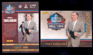Tarjeta Panini Paul Tagliabue 2020 Comisionado NFL Salón de la Fama - Imagen 1 de 1