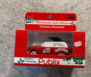 Oldtimer Publix 1955 Chevrolet Limousine Lieferung Weihnachtsschmuck - Bild 1 von 5