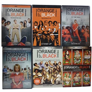 Orange Is The New Black Seasons 1 ,2,3,4,5, 6 (DVD) New Sealed - Imagen 1 de 8