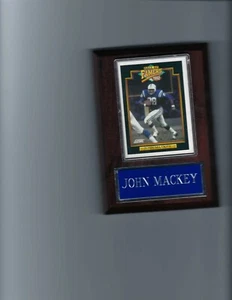 JOHN MACKEY PLAQUE BALTIMORE COLTS FOOTBALL NFL C - Picture 1 of 1
