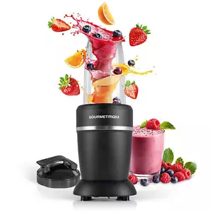 GOURMETmaxx Nutrition Mixer Smoothie Maker Pürierer Zerkleinerer + To-Go-Becher - Bild 1 von 9