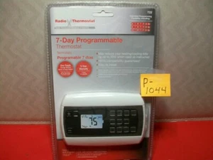 BRAND NEW RADIO-THERMOSTAT CO. 7-DAY PROGRAMMABLE THERMOSTAT SEALED PACKAGE BNIP - Picture 1 of 5