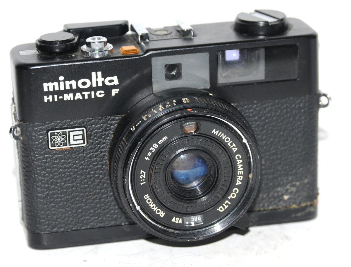 minolta HI-MATIC F 35mmフィルムカメラ Minolta Hi-Matic F: The Camera That Was Born on the · Lomography