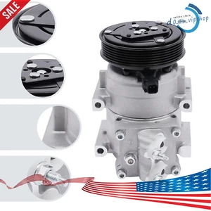 For 2011 2012 2013 Ford Fiesta 1.6L Air Conditioning Compressor 12V - Picture 1 of 17