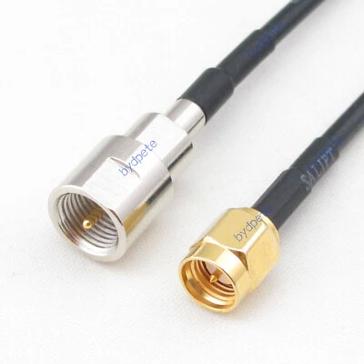 FME male to SMA RG316 Coax Cable for SureCall signal booster LTE Antenne RF lot - Image 1 of 4