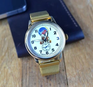 Reloj Pulsera Pobeda Zim Vintage Hombre Soviético URSS Reparado Regalo Para Hombre - Imagen 1 de 15