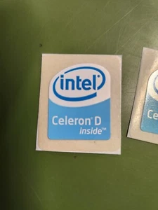 ADESIVO STICKER INTEL ' CELERON D INSIDE ' MODDING PC - ORIGINALI NUOVI X SKIN - Imagen 1 de 2