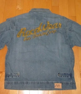 Chaqueta de mezclilla de jean azul Roca Wear para hombre X grande - Imagen 1 de 4