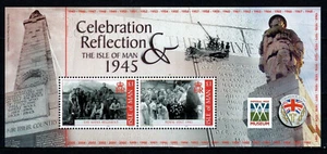 Isle of Man 2005 60th Anniv End of World War II sheet SG MS 1216 MNH mint E096 - Picture 1 of 1